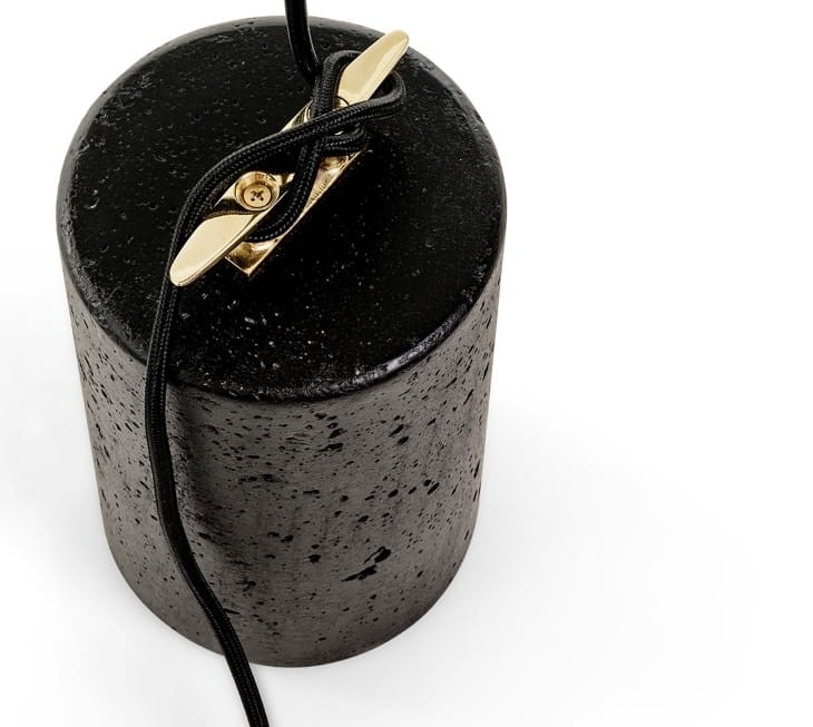 Lampa sufitowa, podłogowa BITTA, włącznik na podłodze.