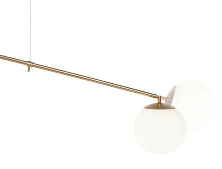 Lampa sufitowa, podłogowa BITTA, włącznik na podłodze.