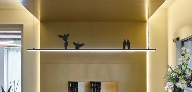 Lampa wisząca PHIL. Figurka kit B.