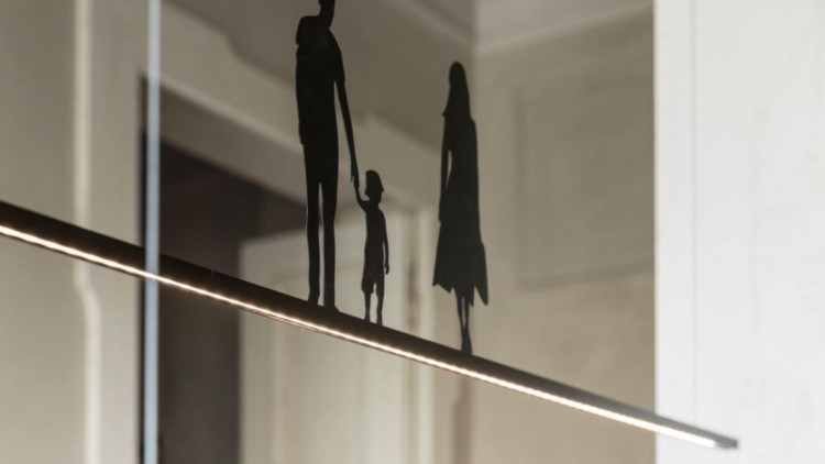 Lampa wisząca PHIL. Figurka kit C.