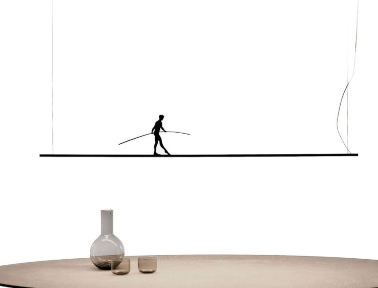 Lampa wisząca PHIL. Figurka kit C.