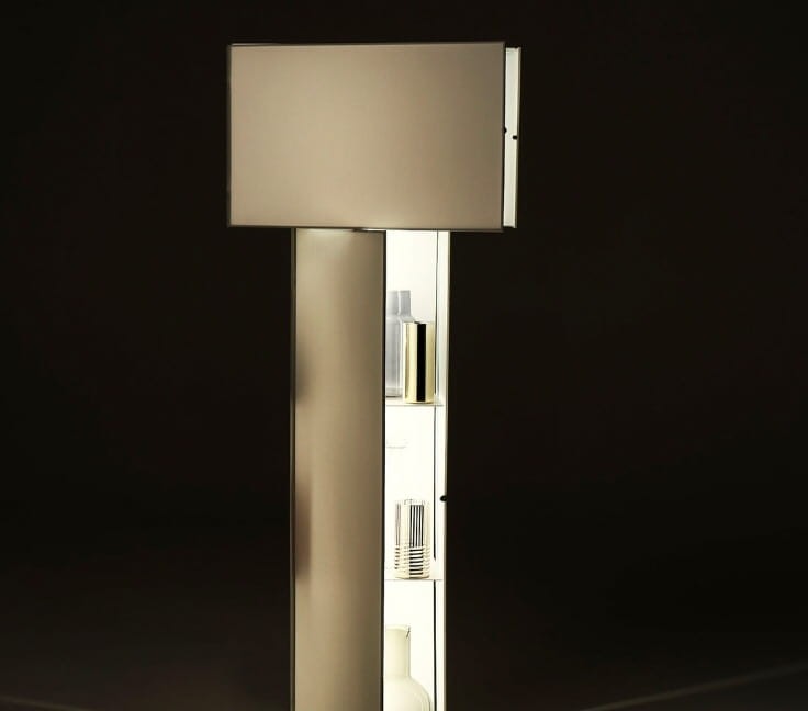 Lampa podłogowa, regał, witryna VELASCA.