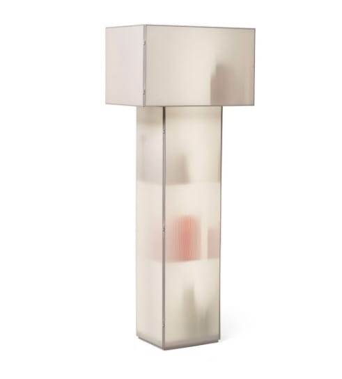 Lampa podłogowa, regał, witryna VELASCA.