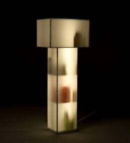 Lampa podłogowa, regał, witryna VELASCA.