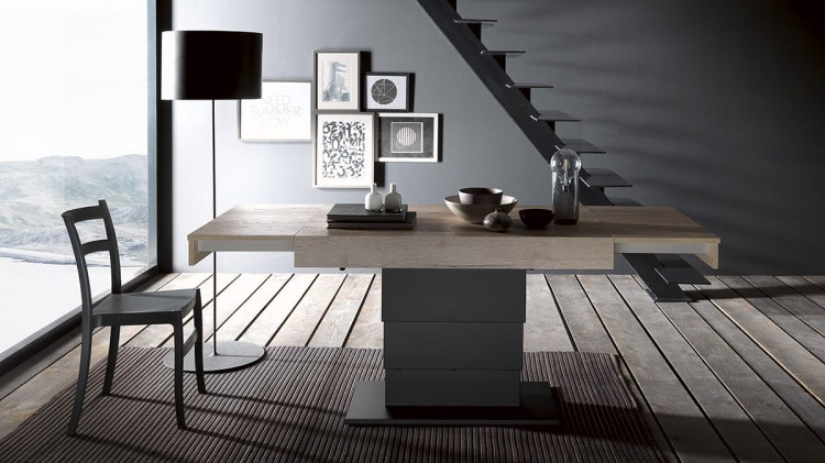 Stolik kawowy ARES  rozkładany z regulacją wysokości.