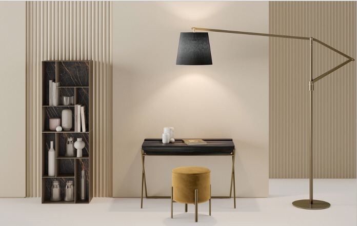 Włoskie ekskluzywne regały ATENA