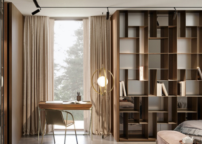 Nowoczesne Włoskie Regały