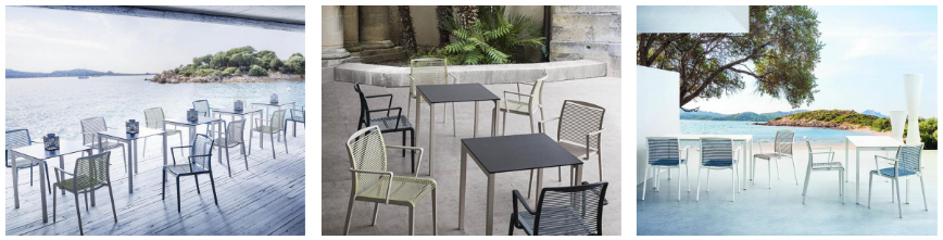 Nowoczesne kontraktowe krzesło Avenica Gaber