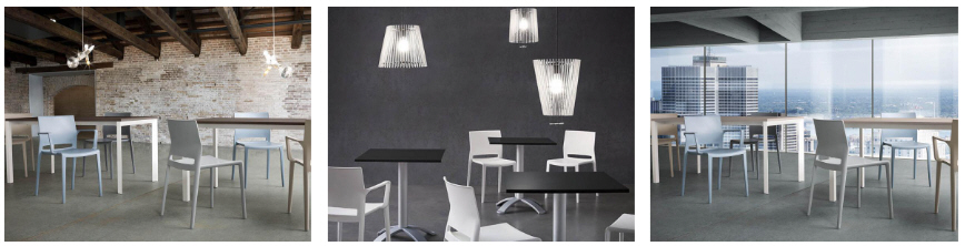 Krzesło do domu lub restauracji Bakhita