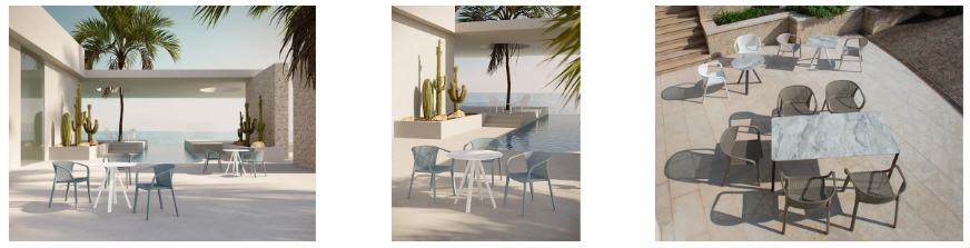 Nowoczesne krzesło z podłokietnikiem Gianet marki Gaber